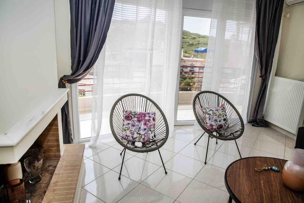 Lavrio Seaview 2Bdr Apt 4 Min Dive From The Sea Lávrion Exterior foto