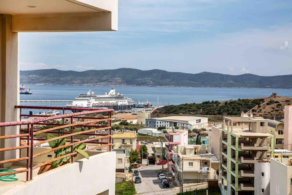 Lavrio Seaview 2Bdr Apt 4 Min Dive From The Sea Lávrion Exterior foto